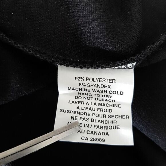 GILMOUR | Relaxed Long Sleeve Comfy Midi Length Dress Black Sz S - Picture 10 of 10